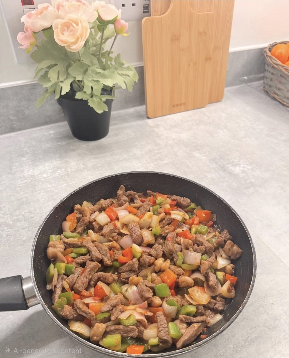 Suya-spiced Pepper Beef